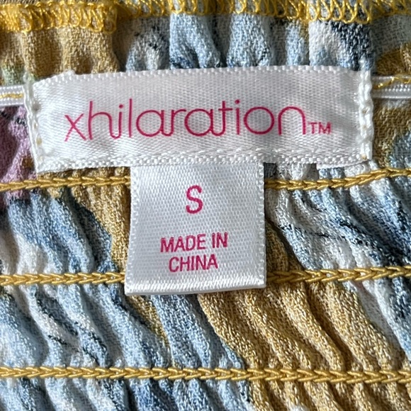 Xhilaration Yellow Floral Sun Dress - Picture 6 of 6